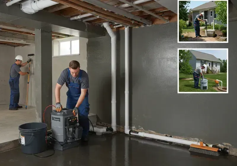 Basement Waterproofing and Flood Prevention process in Evendale, OH